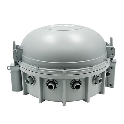 Купольное оптоволоконное застегивание с максимальным количеством пакетов 9 пакетов IP класс IP 68 и клетчатки от 12 до 288 ядер