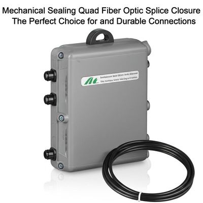 Механическое уплотнение Quad Fiber Optic Splice Closure идеальный выбор для прочных соединений